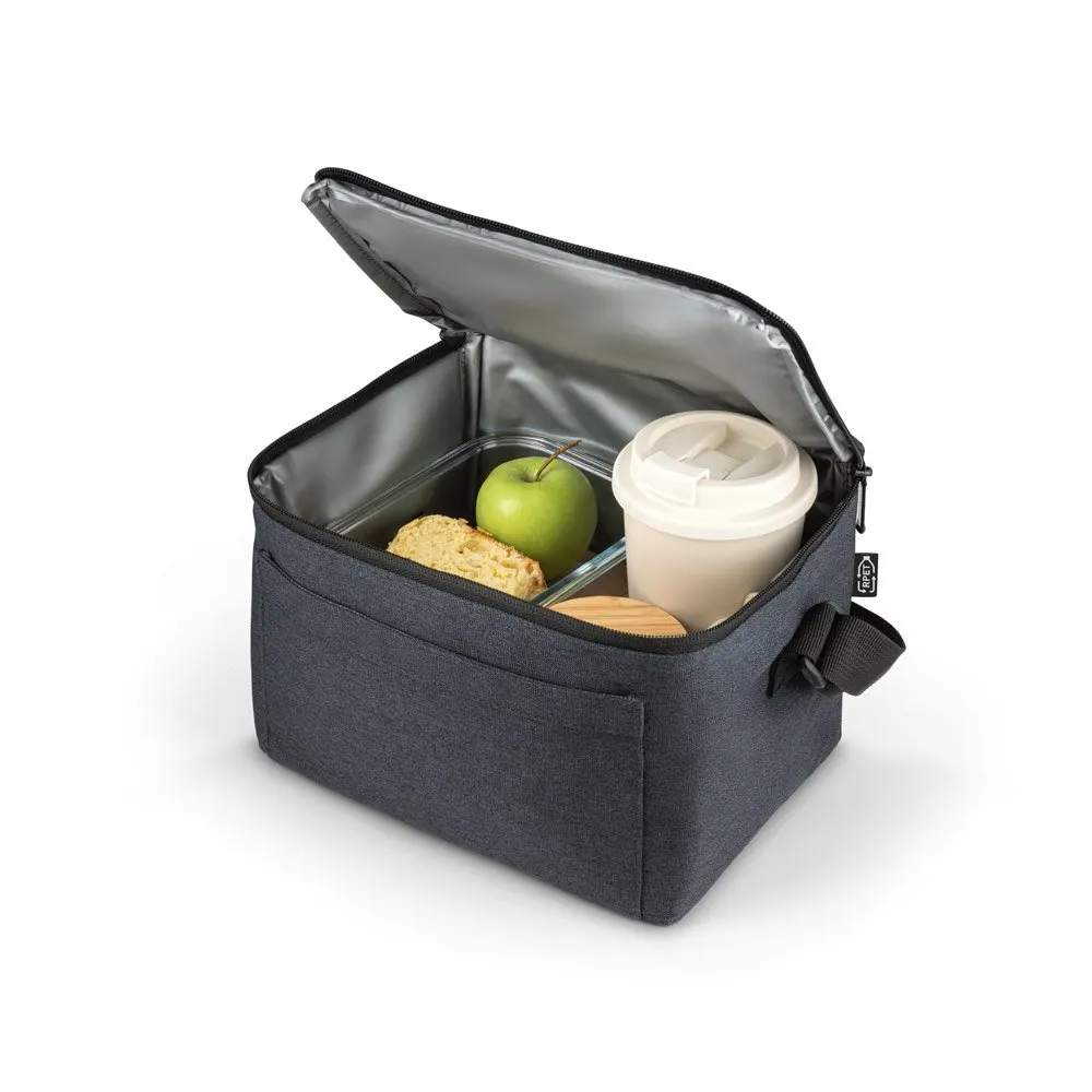 Cooler. Bolsa térmica em 600D poliéster reciclado com interior forrado em PEVA 6 L