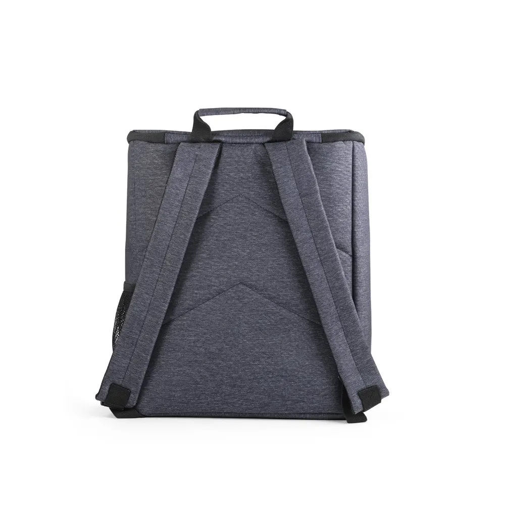 Cooler. Mochila com isolamento térmico em Nylon 2Tone com interior forrado em PEVA 14 L