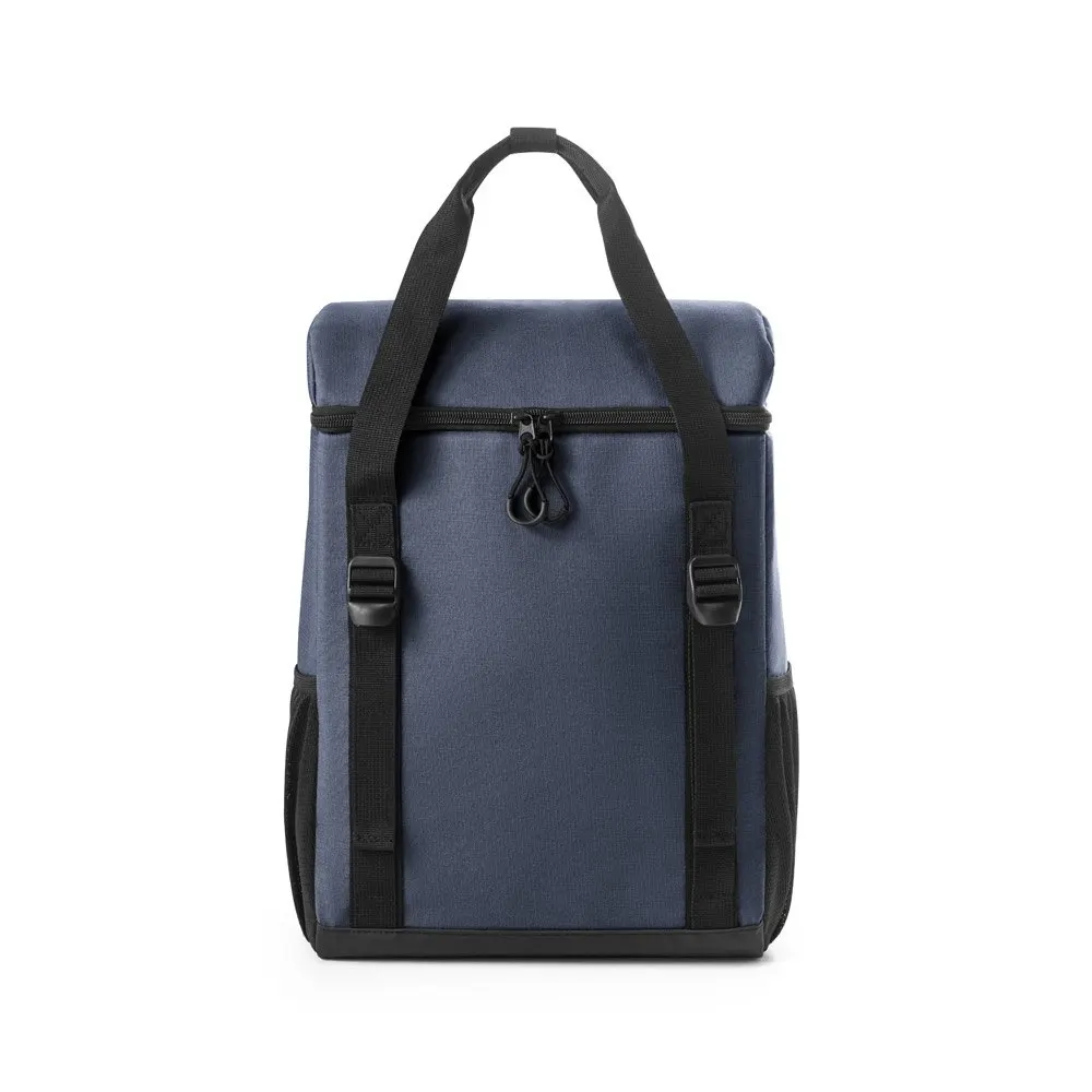 Cooler. Mochila térmica almofadada em 600D ripstop em poliéster reciclado com interior forrado em PEVA 16 L