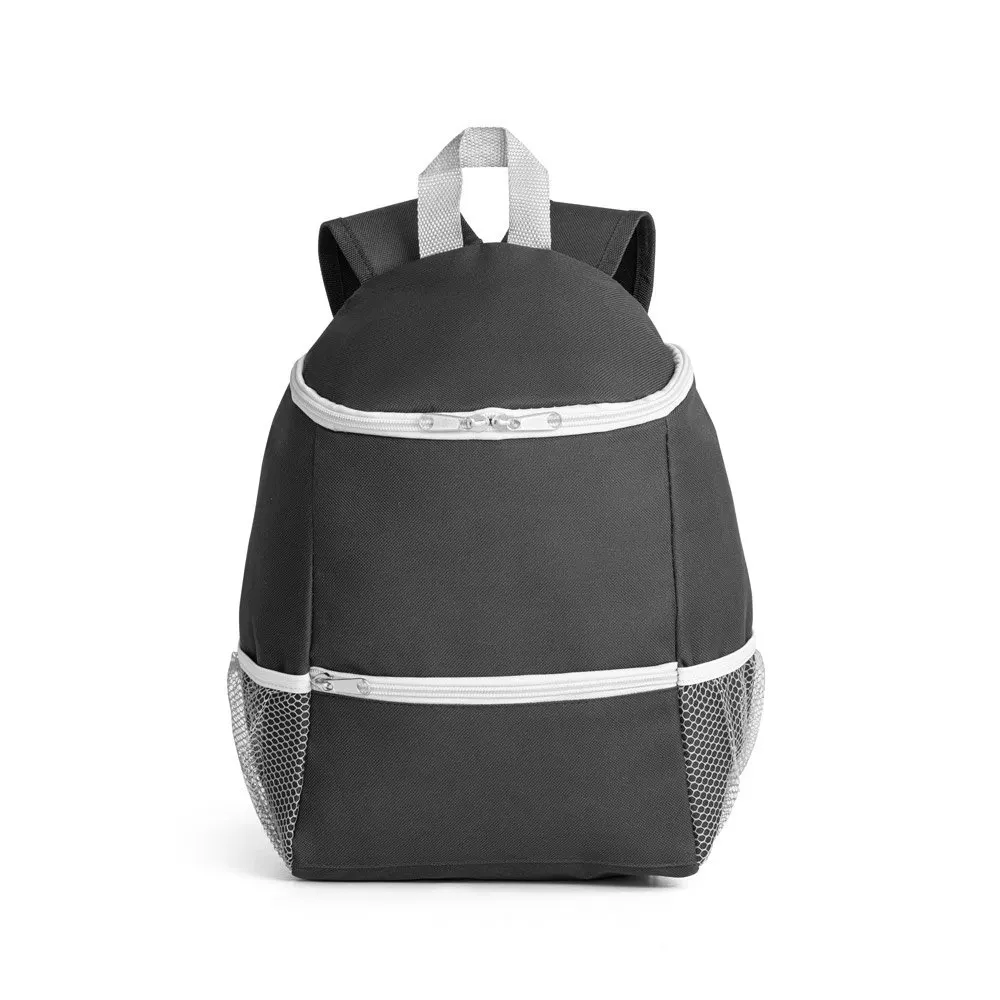 Cooler. Mochila térmica em 600D com bolso frontal 9 L