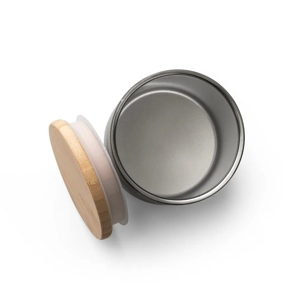 Copo de viagem em aço inox, térmico com parede dupla isolada a vácuo 370 mL