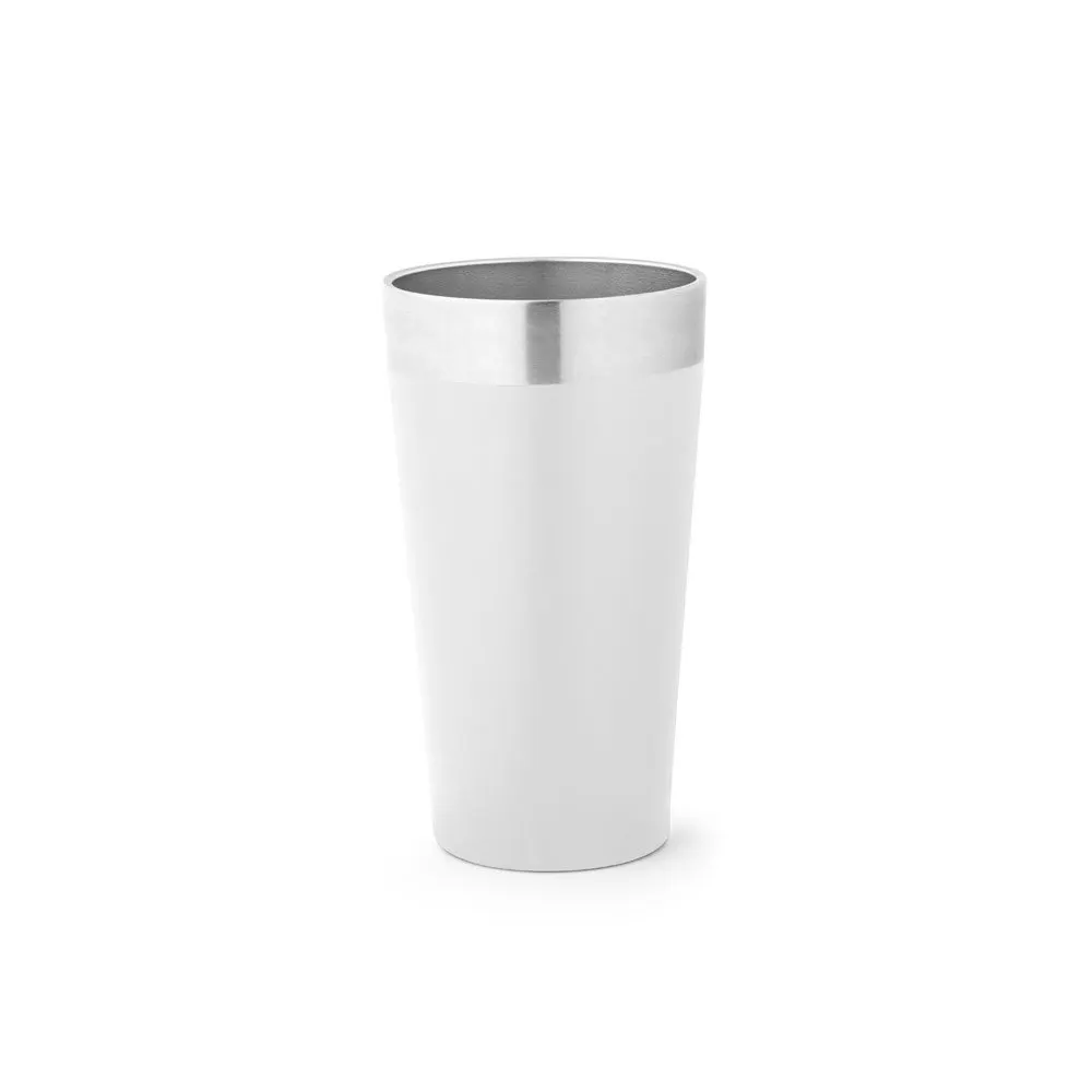 Copo de viagem em aço inox térmico, com parede dupla isolada a vácuo 540 mL