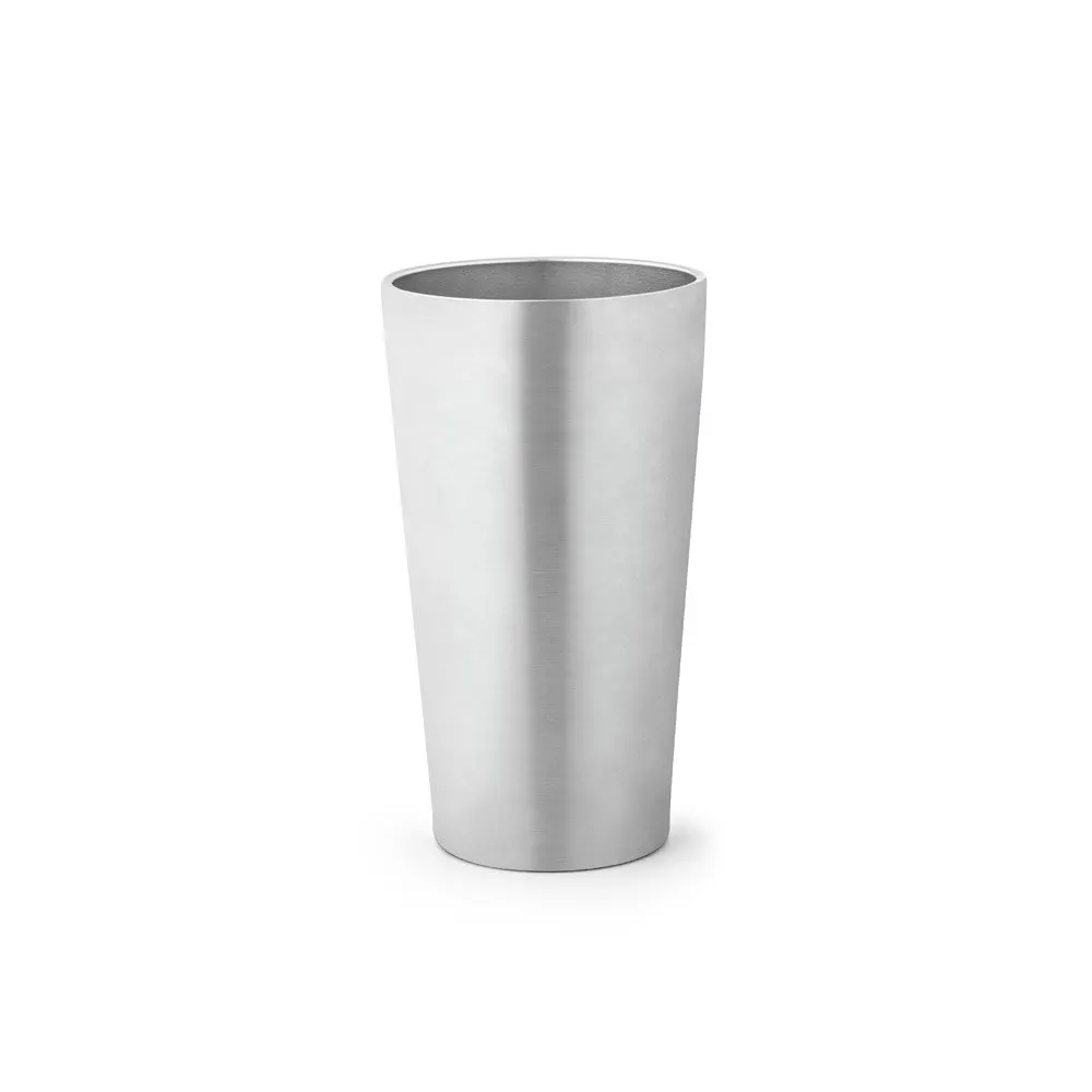 Copo de viagem em aço inox térmico, com parede dupla isolada a vácuo 540 mL