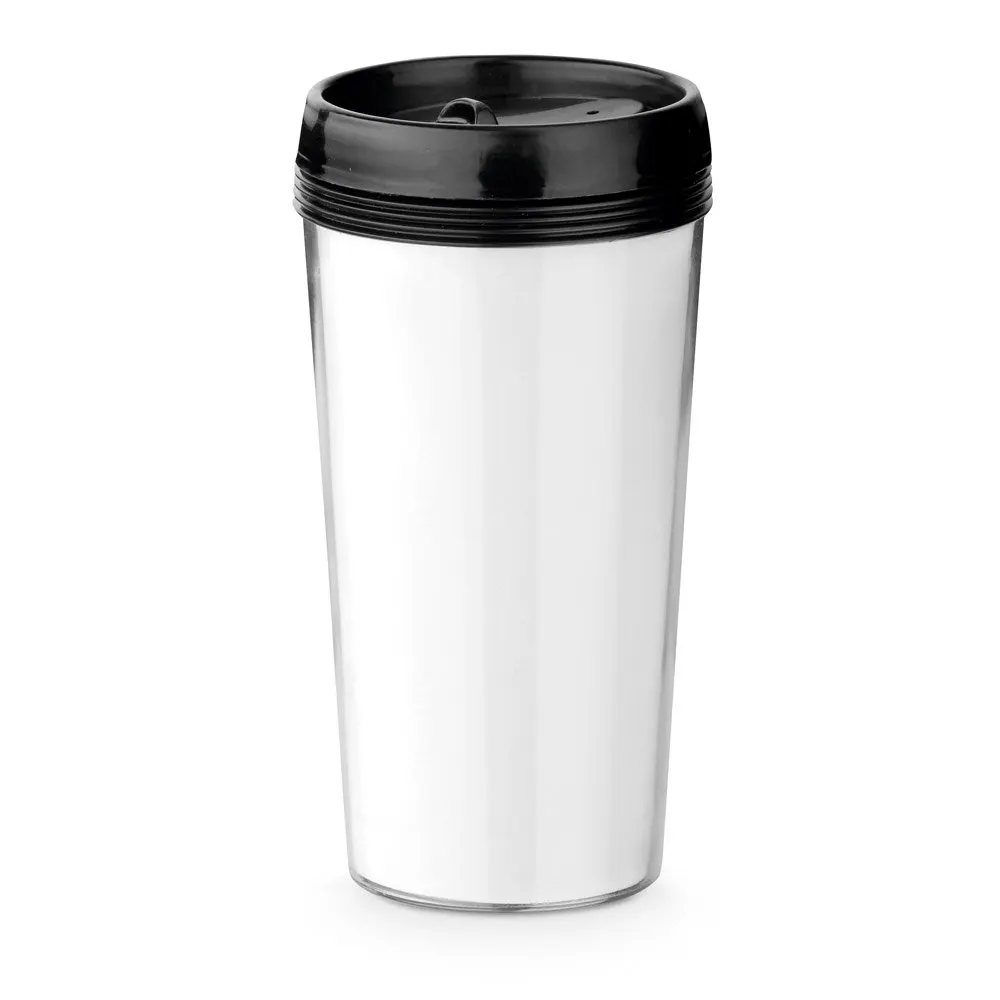 Copo de viagem em PP e PS 520 mL