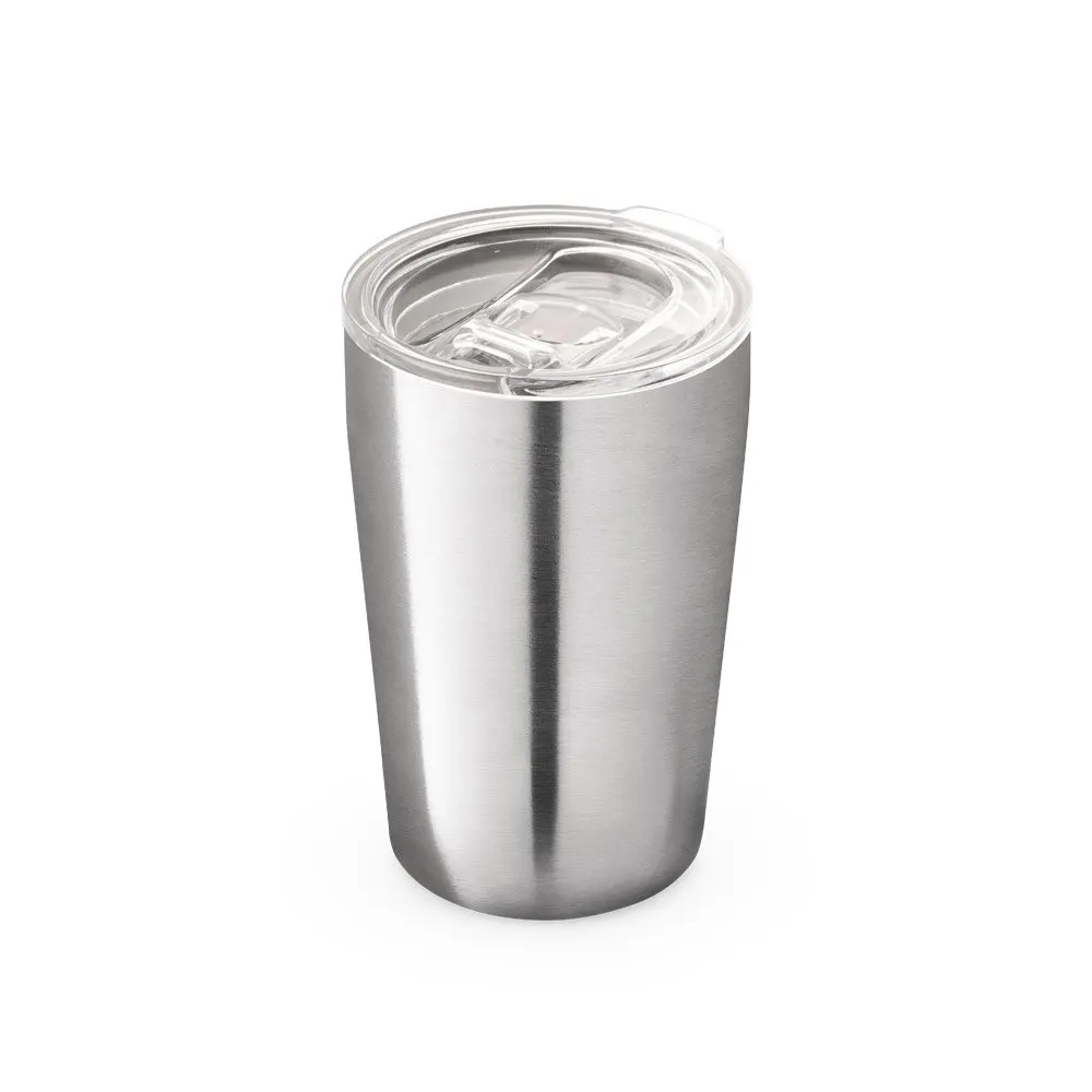 Copo de viagem para sublimação em aço inox de parede dupla térmica, isolada a vácuo 380 mL