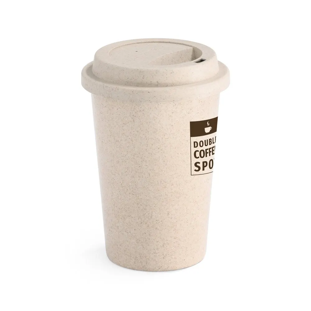 Copo para viagem em fibra de bambu (60%) e PP (40%) 450 mL
