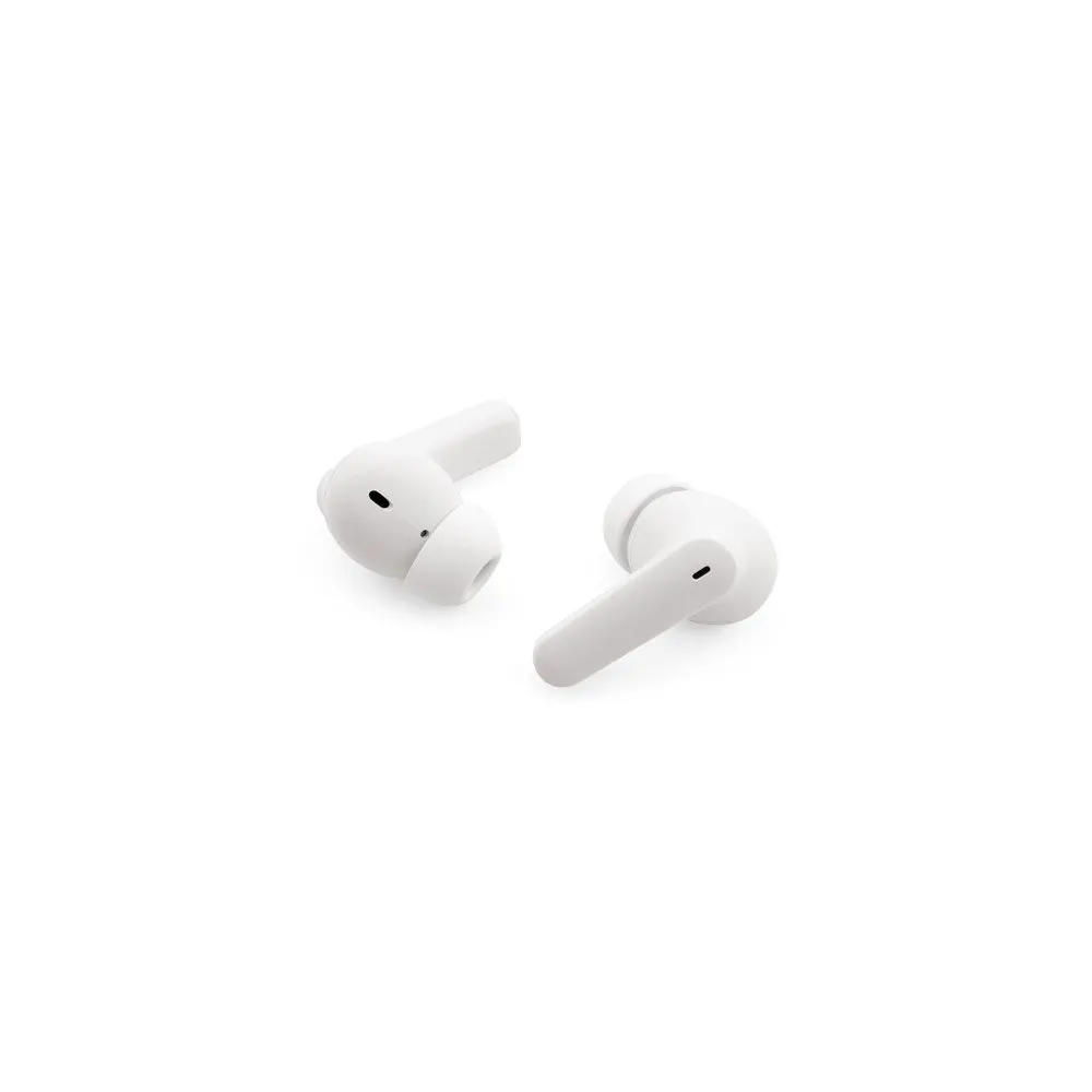Fone de ouvido wireless em ABS 100% reciclado e autonomia de 6h