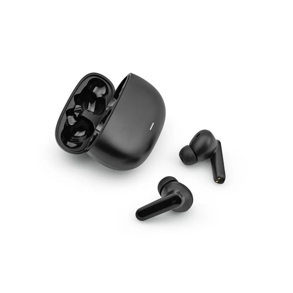 Fone de ouvido wireless em ABS 100% reciclado e autonomia de 6h