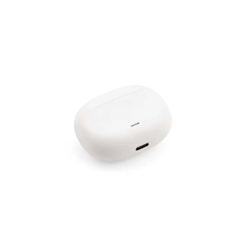 Fone de ouvido wireless em ABS 100% reciclado e autonomia de 6h