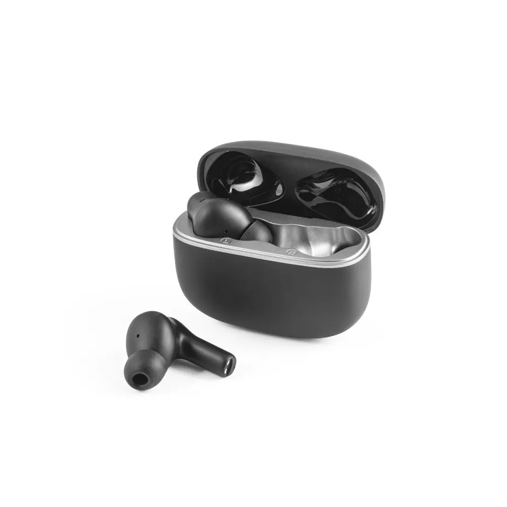 Fones de ouvido wireless em ABS 100% reciclado, com ANC e autonomia de 7h