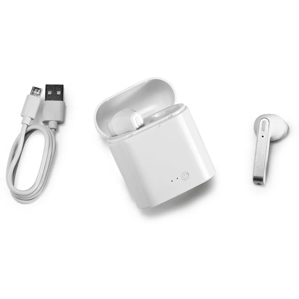 Fones de ouvido wireless em ABS e autonomia de 6h