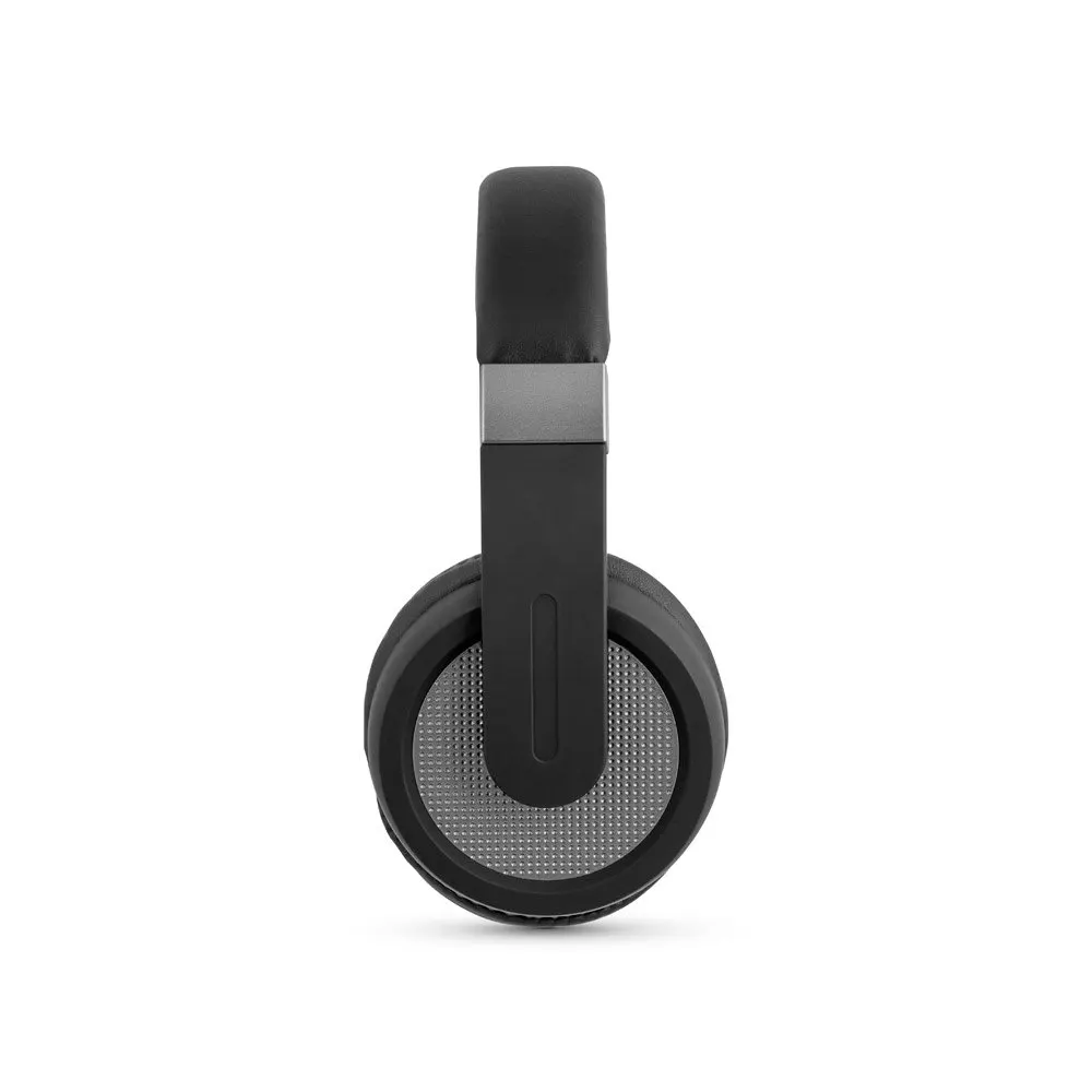 Fones de ouvido wireless em ABS E PU com microfone e autonomia de 12h
