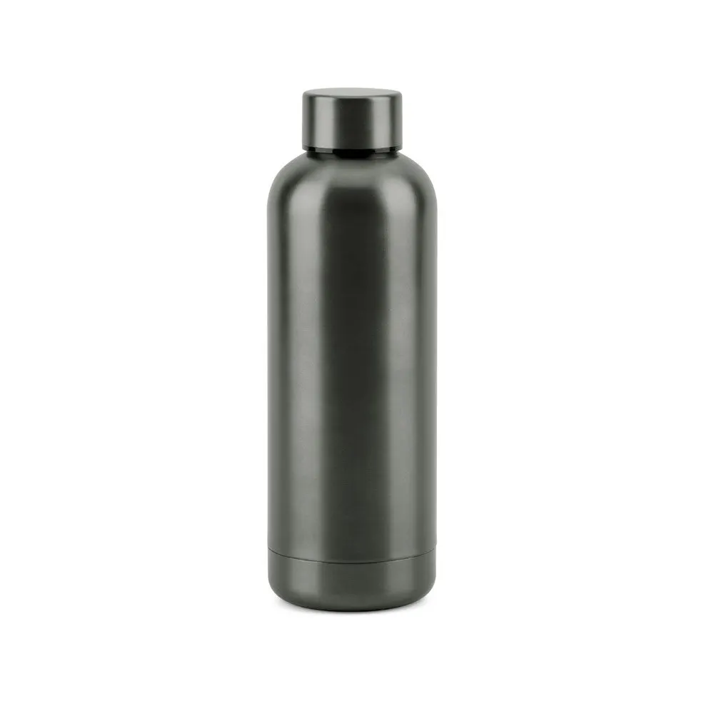Garrafa em aço inox 90% reciclado de parede dupla térmica, isolada a vácuo 550 mL