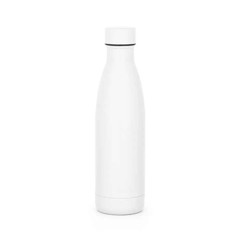 Garrafa em aço inox 90% reciclado de parede dupla térmica, isolada a vácuo e acabamento mate 810 mL