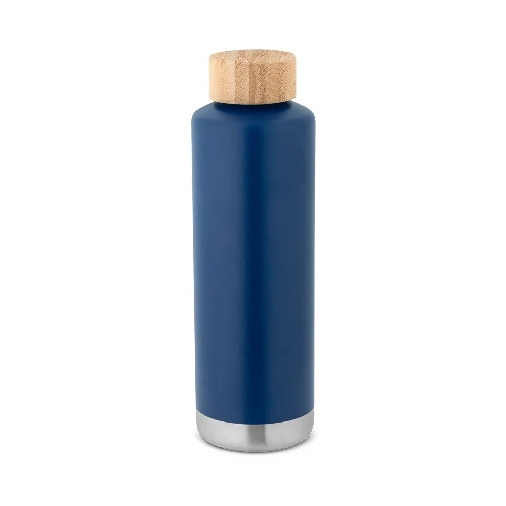 Garrafa em aço inox de parede dupla térmica, isolada a vácuo 640 mL
