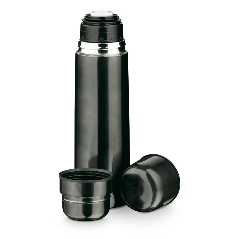 Garrafa em aço inox de parede dupla térmica, isolada a vácuo 750 mL