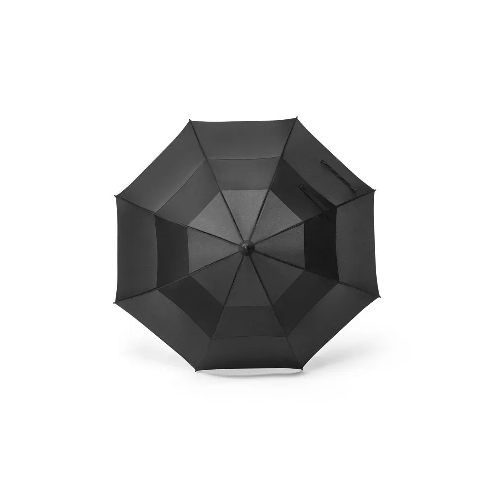 Guarda-chuva de 27’5” em poliéster 100% reciclado pongee 190T com abertura automática