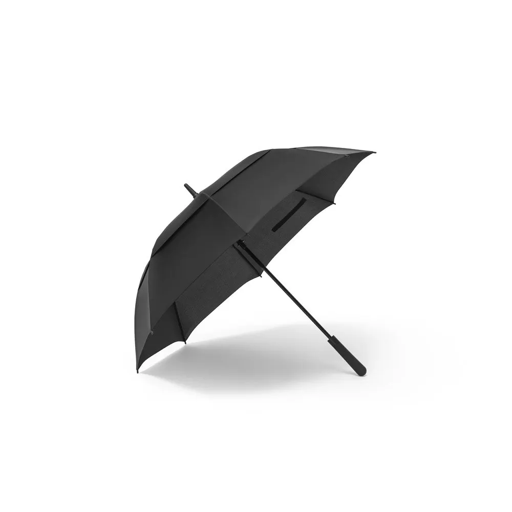Guarda-chuva de 27’5” em poliéster 100% reciclado pongee 190T com abertura automática