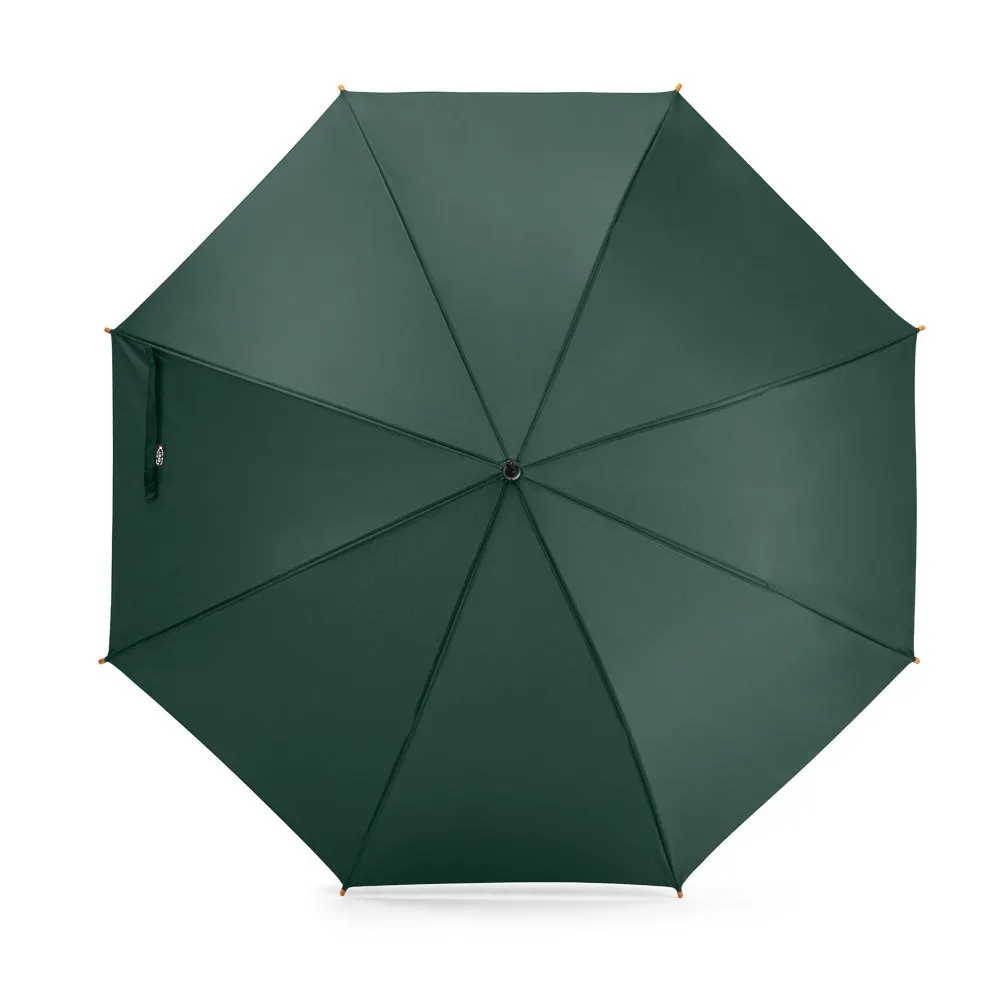 Guarda-chuva em 100% poliéster reciclado pongee 190T com abertura automática