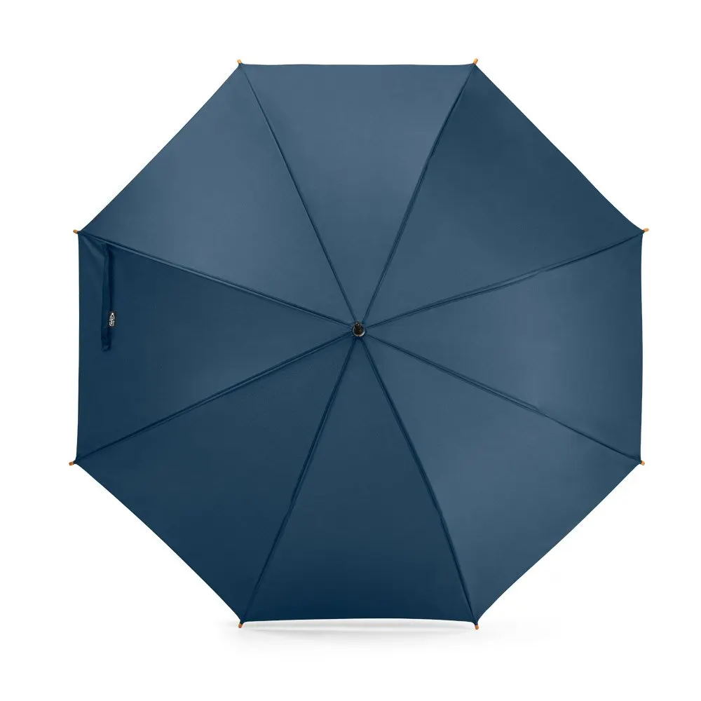 Guarda-chuva em 100% poliéster reciclado pongee 190T com abertura automática
