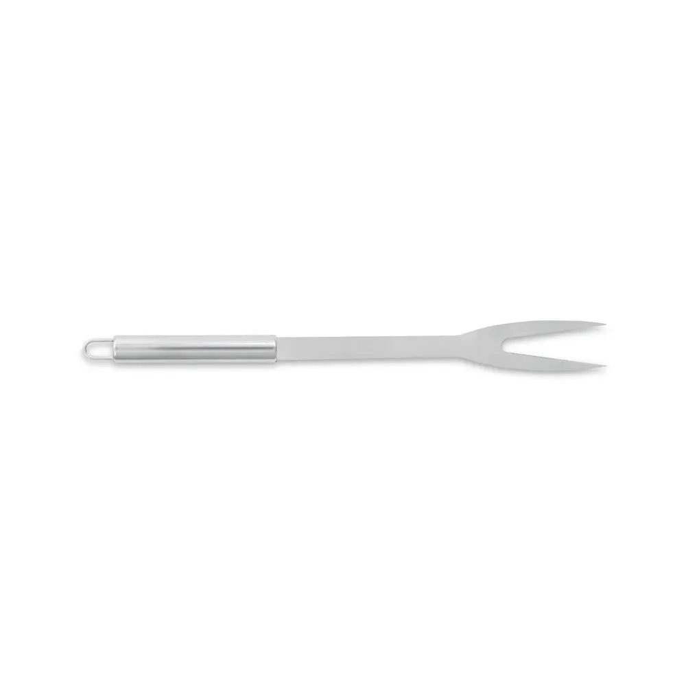 Kit churrasco em estojo em 210D com 2 utensílios em aço inox
