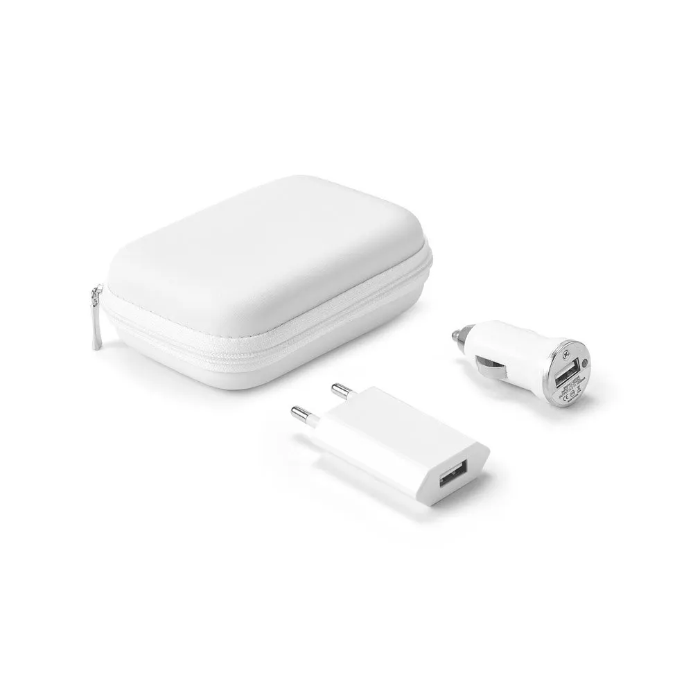 Kit de adaptadores USB em ABS
