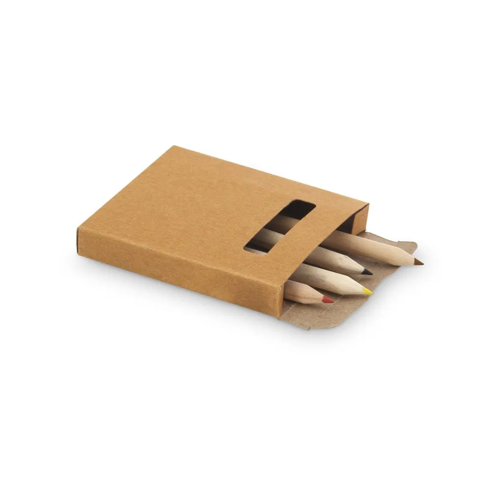 Kit para pintar em caixa de cartão