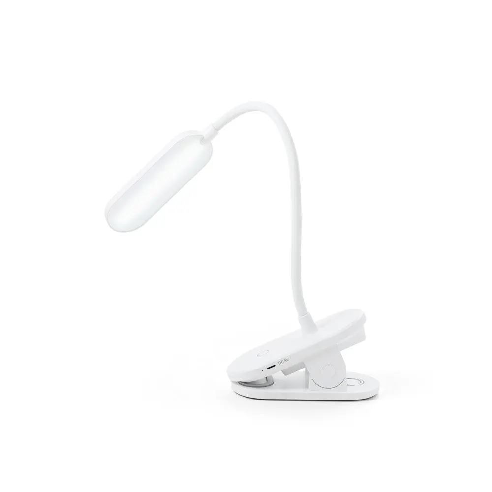 Luminária de mesa portátil em ABS 65% reciclado com 140 lumen