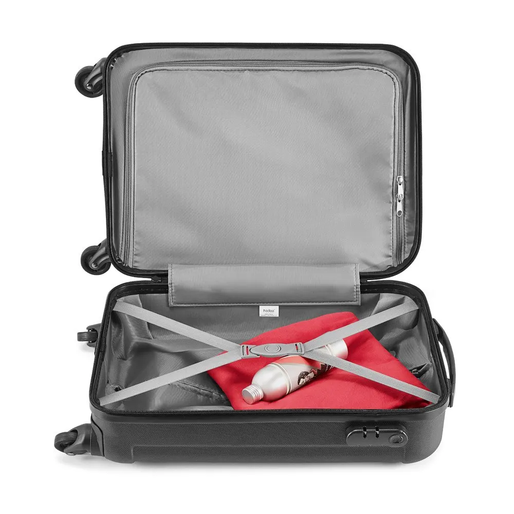 Mala de viagem executivo em ABS com interior forrado 31 L