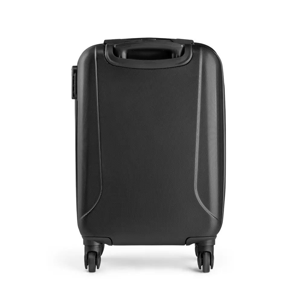 Mala de viagem executivo em ABS e 600D com 4 rodas duplas giratórias 33 L