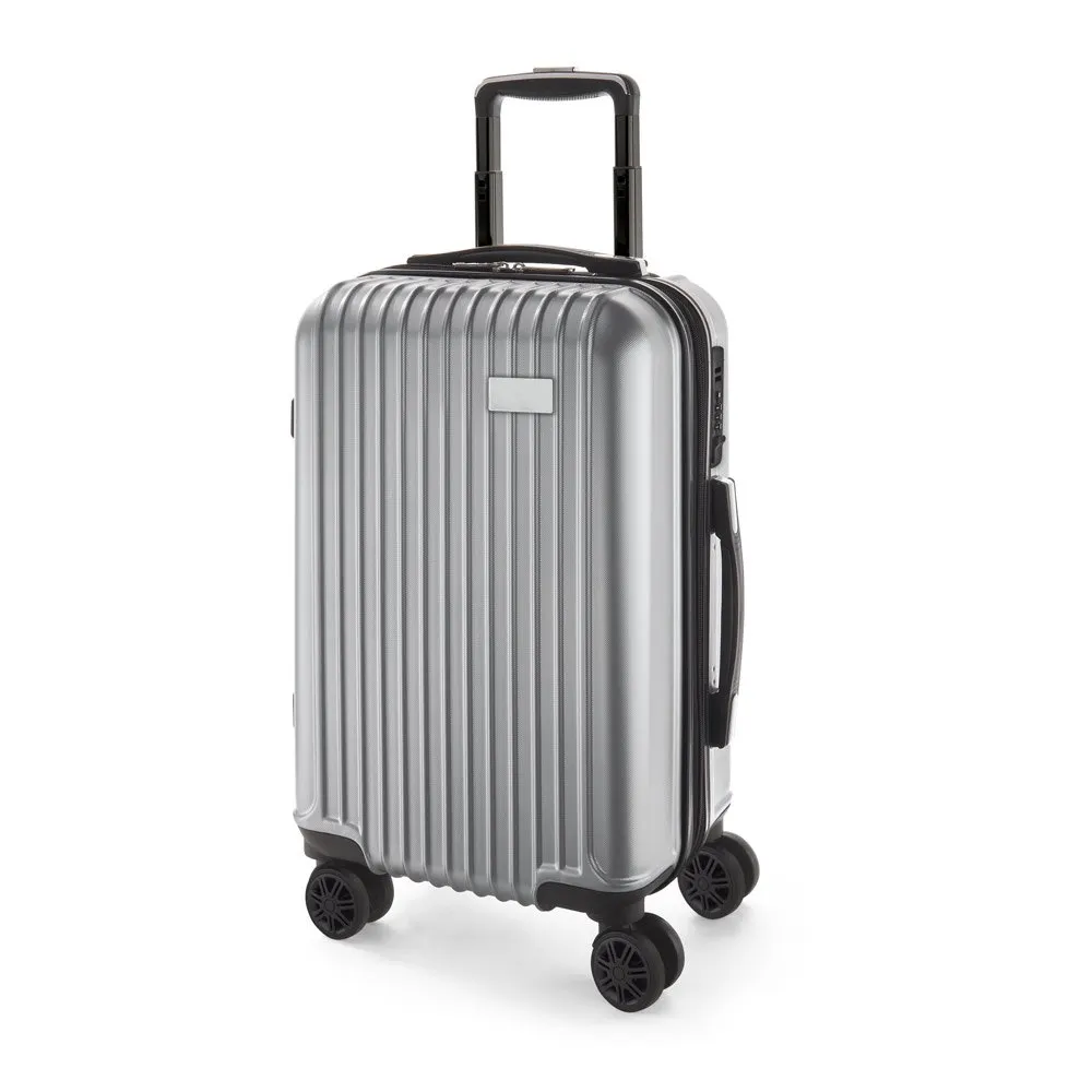 Mala de viagem executivo em ABS e PET com interior forrado 33 L