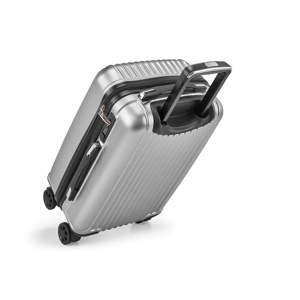 Mala de viagem executivo em ABS e PET com interior forrado 33 L