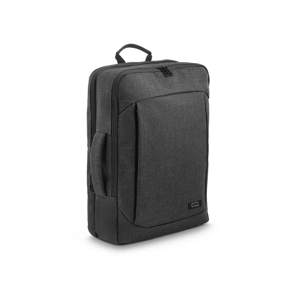 Mochila 2 em 1 em 600D para portátil 15’6″ com placa para gravação e 2 modos de utilização 14 L