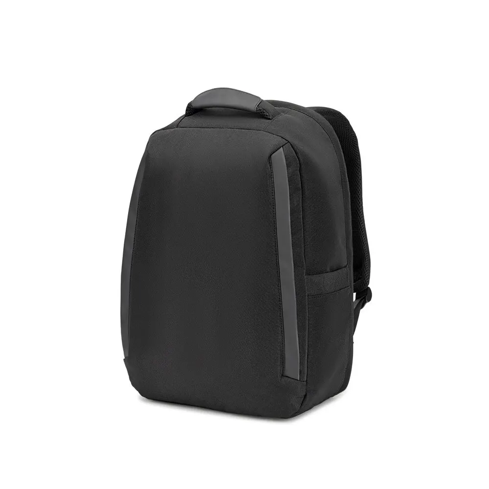 Mochila antirroubo, em poliéster reciclado 600D twill, resistente à água, e bolso para notebook 17’3″ 20 L