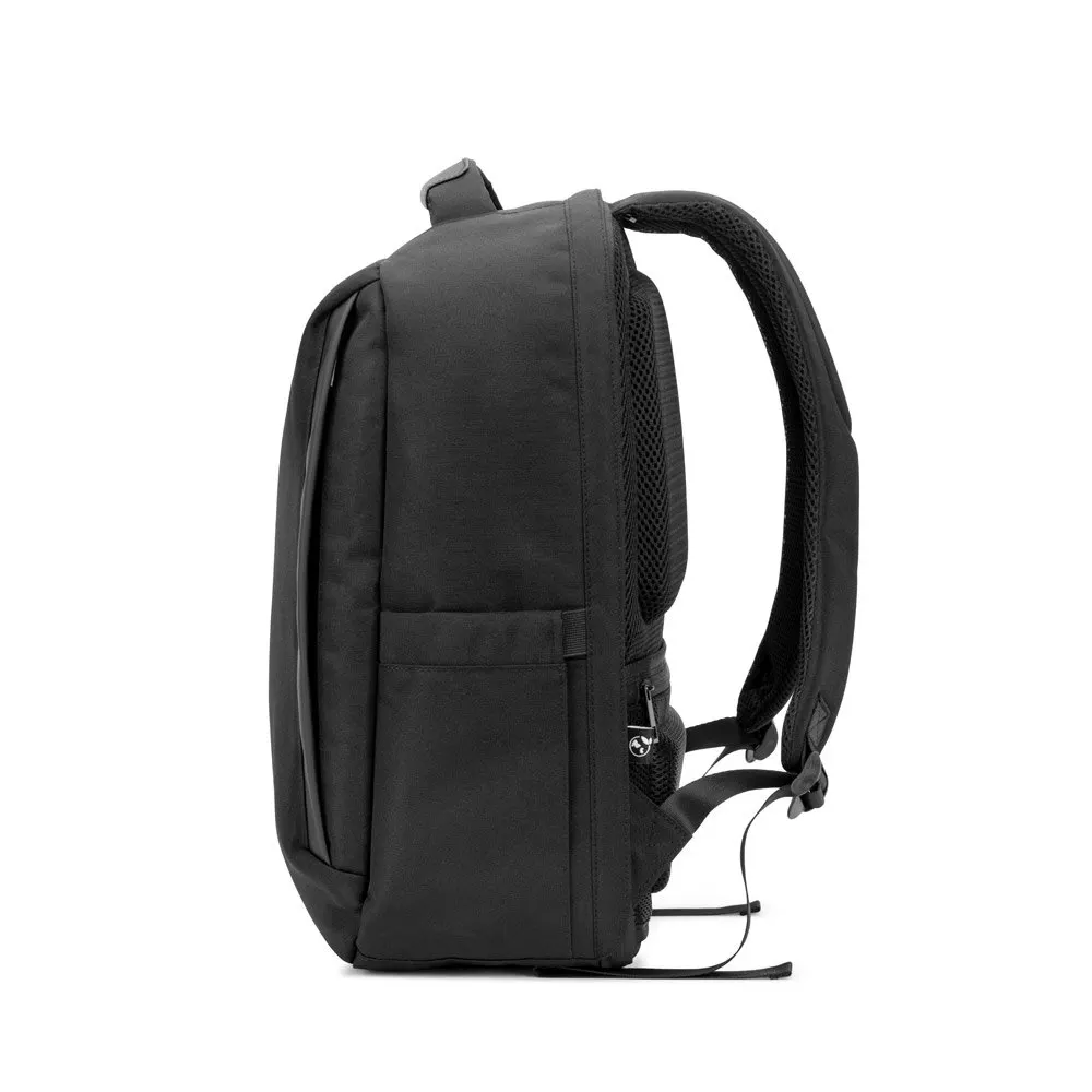 Mochila antirroubo, em poliéster reciclado 600D twill, resistente à água, e bolso para notebook 17’3″ 20 L
