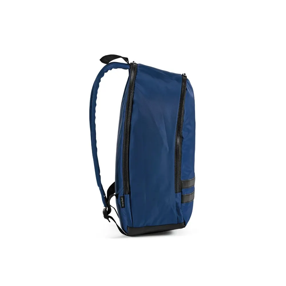 Mochila em poliéster reciclado 290T 3 sarja com compartimento para notebook 15″ 18 L