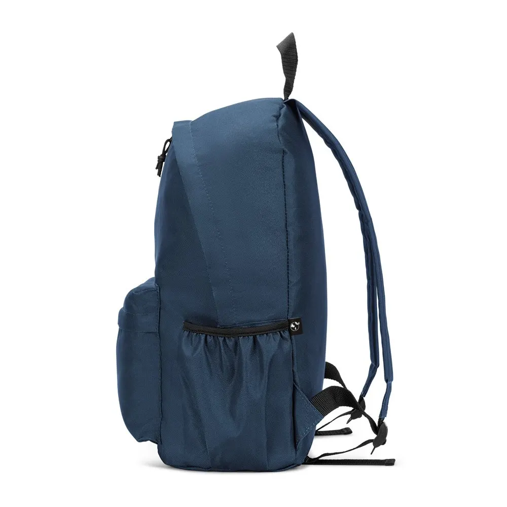 Mochila em poliéster reciclado 600D com bolso frontal espaçoso 18 L