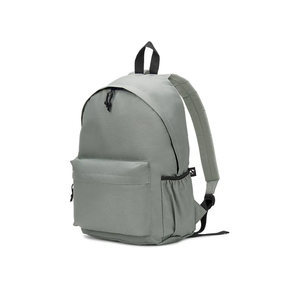 Mochila em poliéster reciclado 600D com bolso frontal espaçoso 18 L