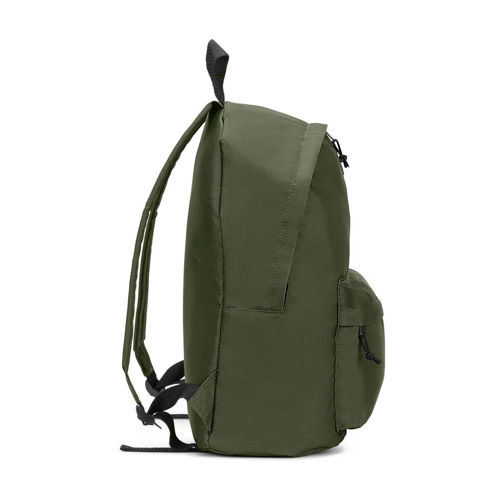 Mochila em poliéster reciclado 600D com bolso frontal espaçoso 18 L