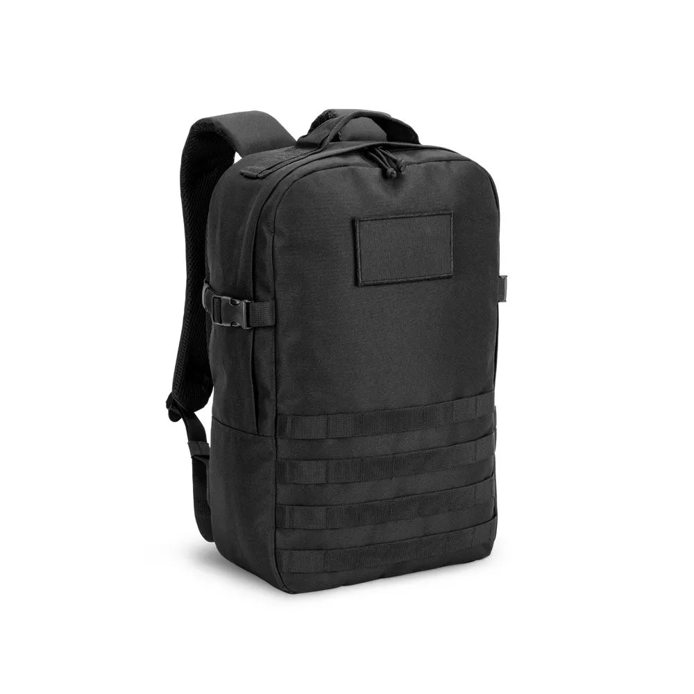 Mochila estilo militar em poliéster reciclado 600D, de alta densidade, com bolso para notebook 17’3″ 21 L