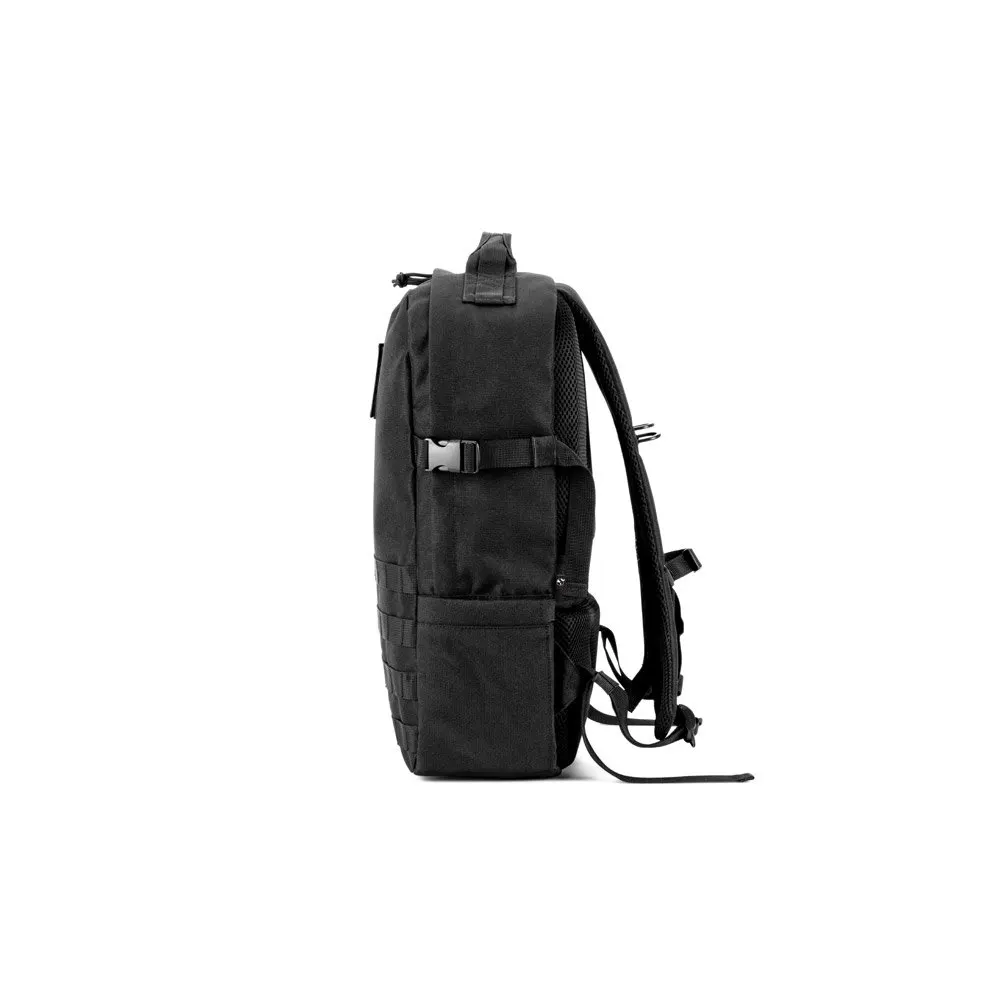 Mochila estilo militar em poliéster reciclado 600D, de alta densidade, com bolso para notebook 17’3″ 21 L