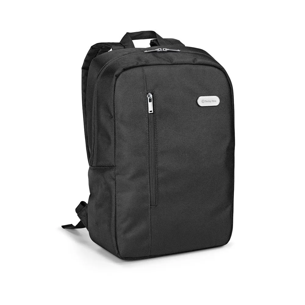 Mochila para notebook 14” em 1680D e 300D com placa para personalização 12 L