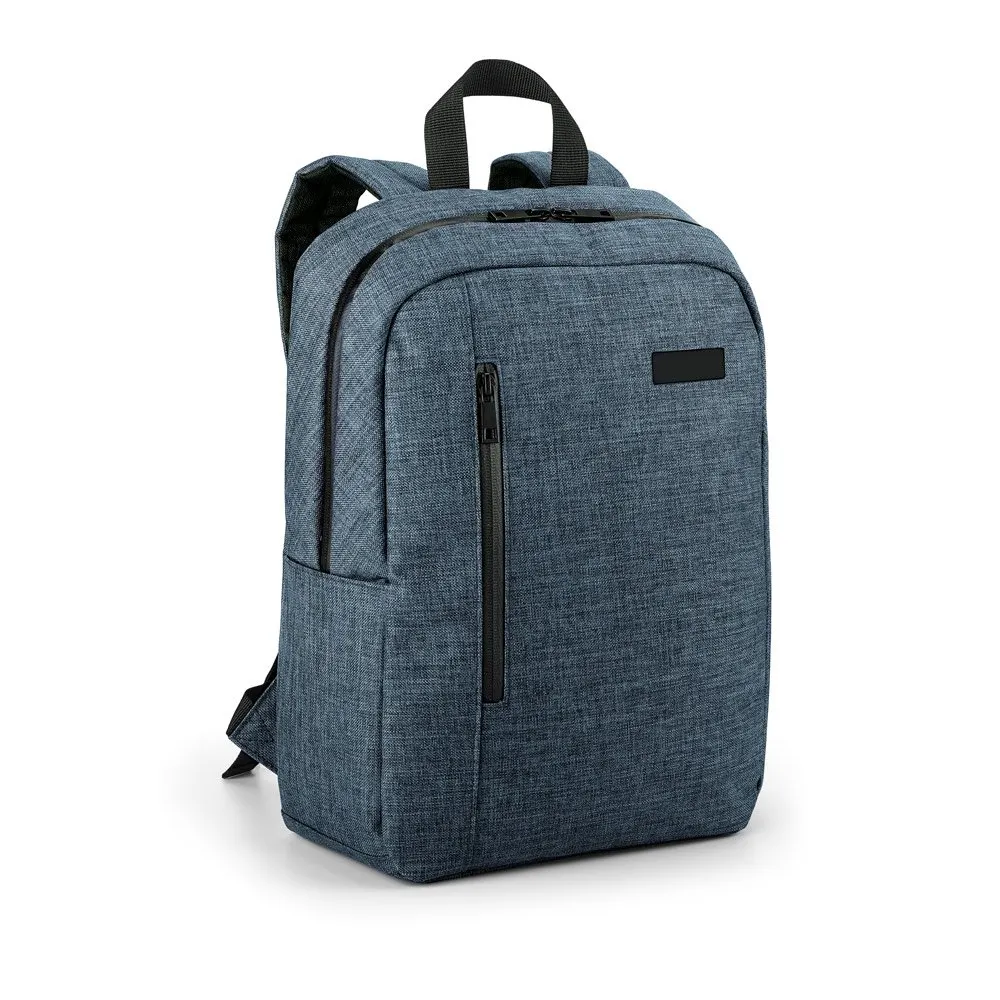 Mochila para notebook 14” em 600D de alta densidade com placa para personalização 12 L