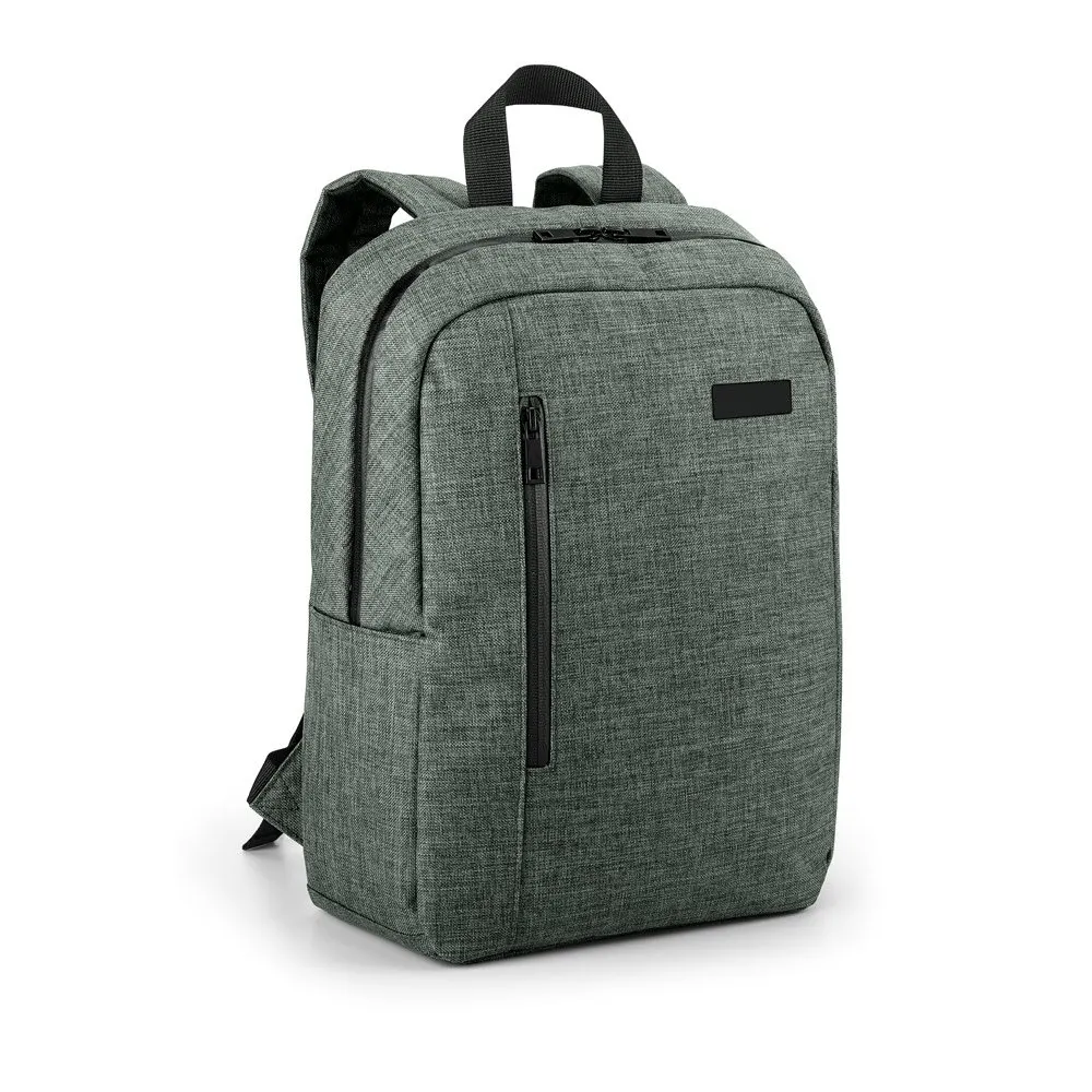 Mochila para notebook 14” em 600D de alta densidade com placa para personalização 12 L