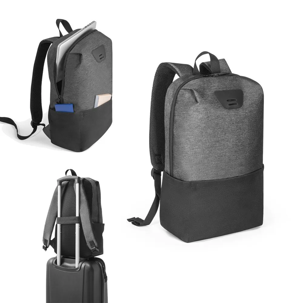 Mochila para notebook 15.6″ em 300D de alta densiade 2Tone com nylon 17 L