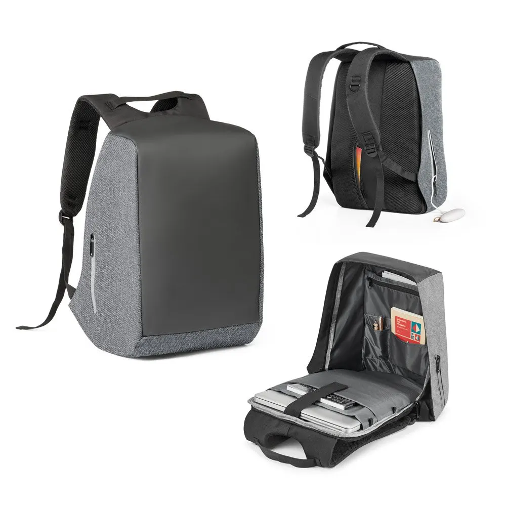 Mochila para notebook 15’6” com sistema antirroubo em 900D de alta densidade e tarpaulin 25 L
