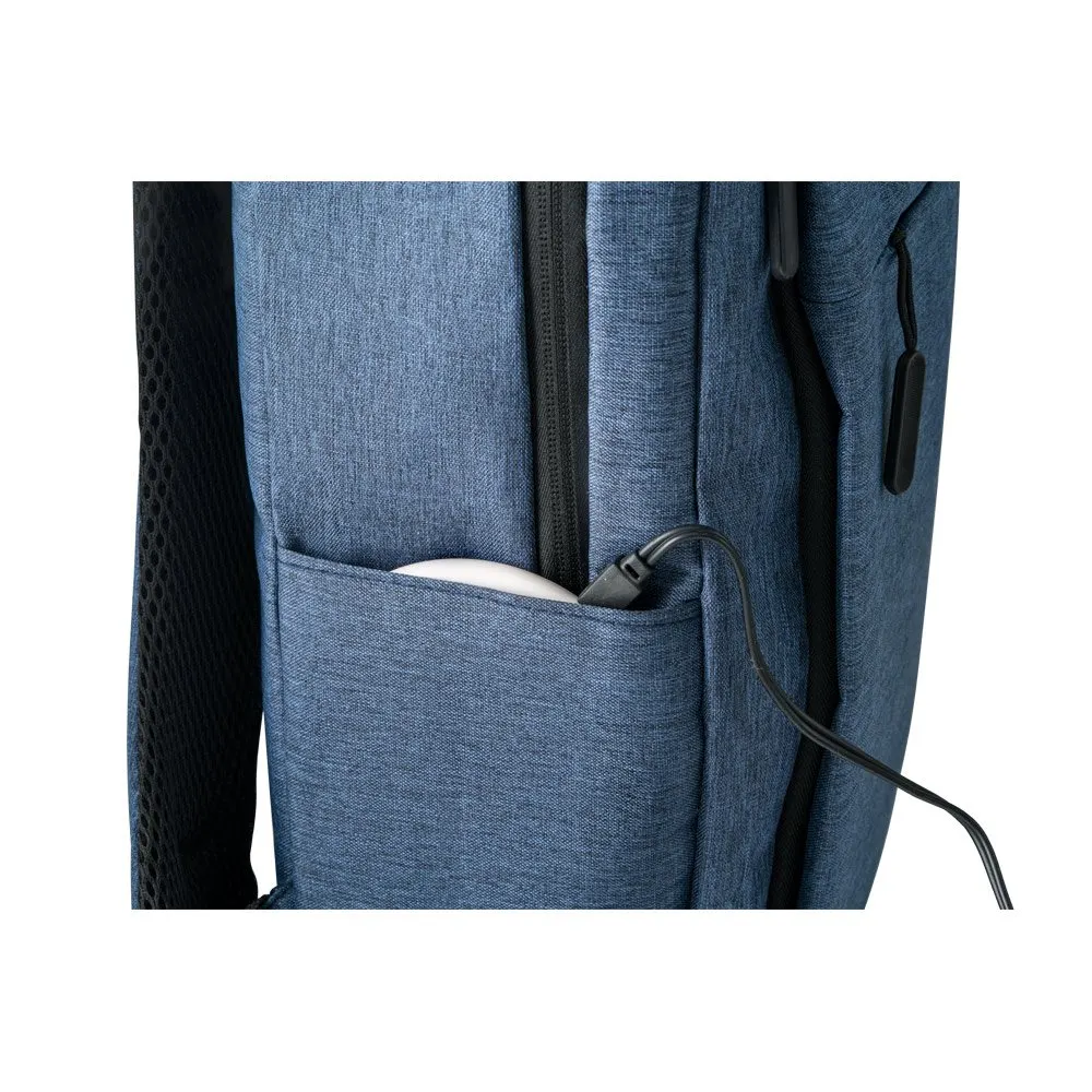 Mochila para notebook 15’6″” em 300D de alta densidade com placa para personalização 15 L”