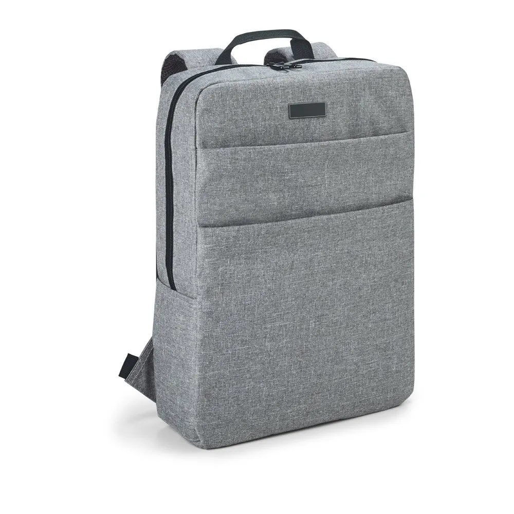 Mochila para notebook 15’6” em 600D de alta densidade com placa para personalização 10 L