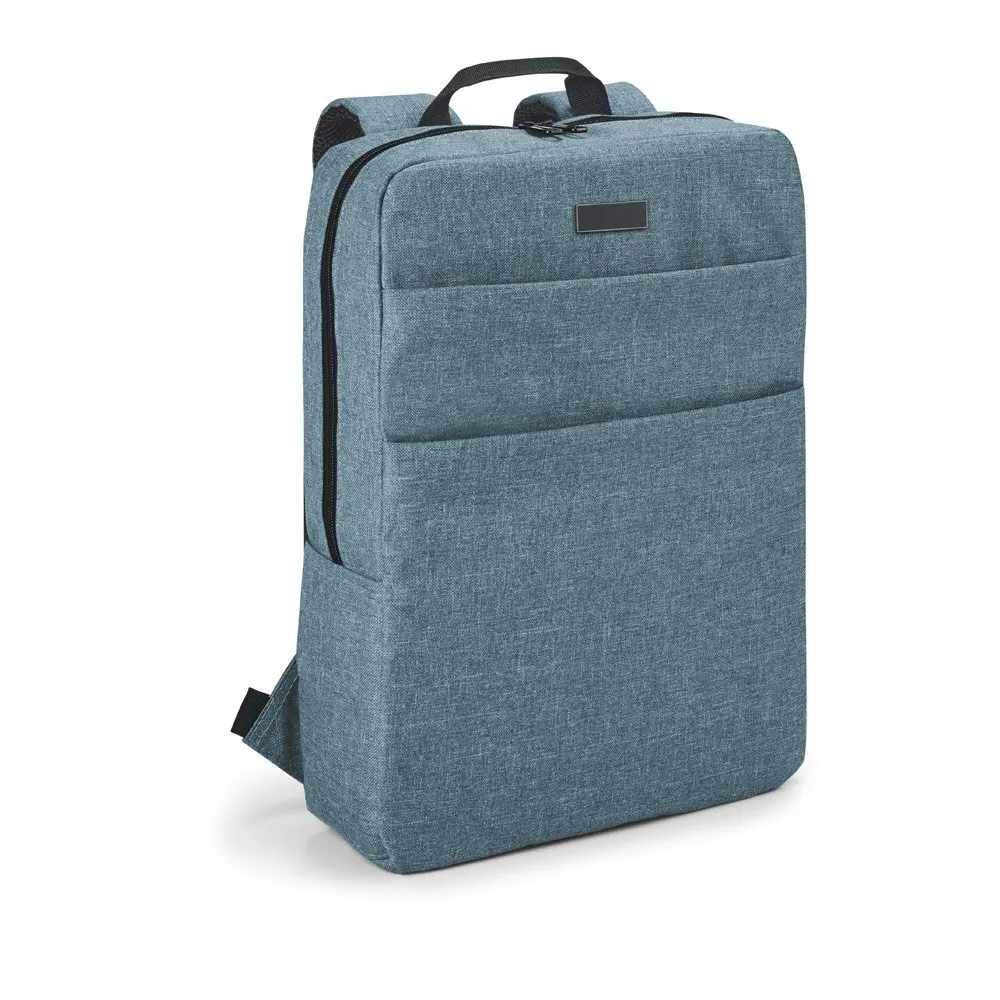 Mochila para notebook 15’6” em 600D de alta densidade com placa para personalização 10 L