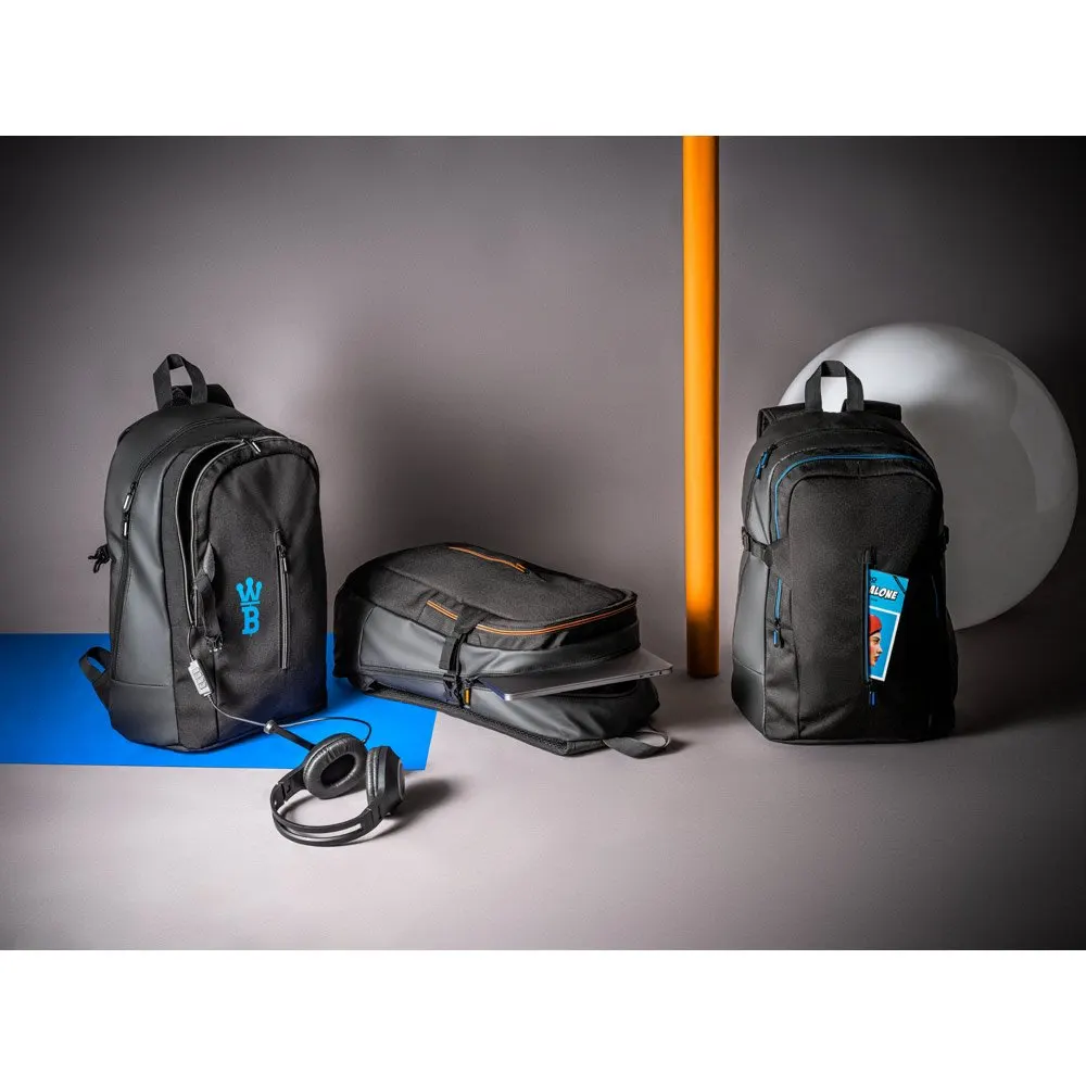 Mochila para notebook 15’6″ em 900D e c. sintético